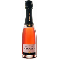 Вино игристое Розовое Брют Drappier Rose Brut Champagne* 0,375 л фото