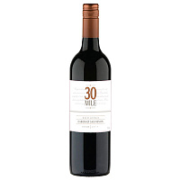 Вино Красное Сухое 30 Mile Cabernet Sauvignon South Eastern Australia 2019 0,75 л фото