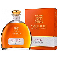 Коньяк Vaudon Extra Fins Bois in gift box 1980 0,7 л фото