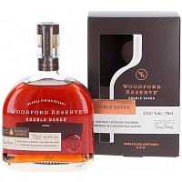 Виски Woodford Reserve Double Oaked Kentucky Straight Bourbon in gift box 0,7 л фото
