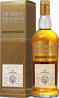 Виски Murray Mcdavid Mission Gold Tormore 26 Years Old in gift box 0,7 л фото