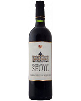 Вино Красное Сухое Domaine du Seuil Cadillac Cotes de Bordeaux 2021 0,75 л фото