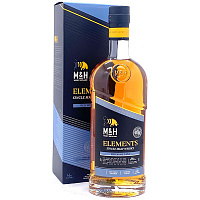 Виски M&H Elements Single Malt Red Wine in gift box 0,7 л фото