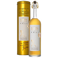 Граппа Poli Sarpa Oro di Poli in tube 0,7 л фото