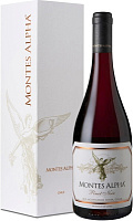 Вино Красное Сухое Montes Alpha Pinot Noir in gift box 2022 0,75 л фото