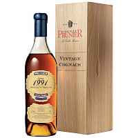 Коньяк Prunier 1991 Petite Champagne in gift box 0,7 л фото
