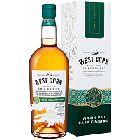 Виски West Cork Virgin Oak Cask Finished Single Malt in gift box 0,7 л фото