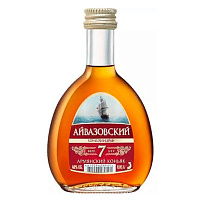Коньяк Aivazovsky 7 Years Old 0,05 л фото