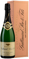 Вино игристое Белое Брют Gallimard Cuvee Grande Reserve Chardonnay Blanc de Blancs Brut in gift box 0,75 л фото