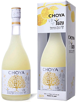 Ликер Choya Yuzu in gift box 0,75 л фото