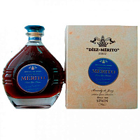 Бренди Marques del Merito Solera Gran Reserva Brandy de Jeres in gift box 0,7 л фото