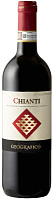 Вино Красное Сухое Geografico Chianti 2023 0,75 л фото