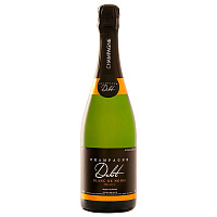 Вино игристое Белое Сухое Delot Blanc de Noirs Reserve Brut Champagne 0,75 л фото