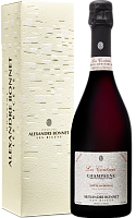 Вино игристое Alexandre Bonnet Les Contrees Rose Champagne in gift box 2020 0,75 л фото