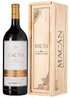 Вино Красное Сухое Macan Rioja in wooden box 2019 1,5 л фото