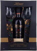 Ром Zacapa Centenario Solera Gran Reserva 23 yo with 2 glasses in gift box 0,7 л фото