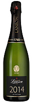 Вино игристое Белое Брют Lanson Le Vintage Brut Champagne 2014 0,75 л фото