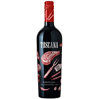 Вино Красное Сухое Piccini BBQ Rosso Toscana 2019 0,75 л фото