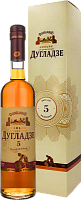 Бренди Dugladze 5 yo in gift box 0,5 л фото