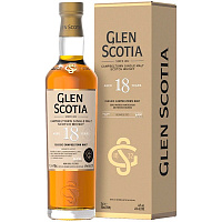 Виски Glen Scotia 18 Years Old Single Malt Campbeltown in gift box 0,7 л фото