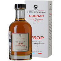Коньяк Pierre de Segonzac VSOP Grande Champagne in gift box 0,2 л фото