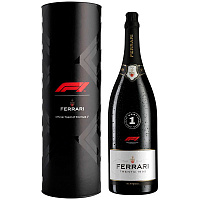 Вино игристое Белое Брют Ferrari Brut Trento in tube 3 л фото