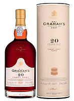 Портвейн Graham's 20 Year Old Tawny in tube 2007 0,75 л фото