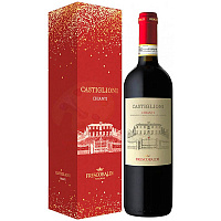 Вино Красное Сухое Marchesi de Frescobaldi Castiglioni Chianti in gift box 2022 0,75 л фото