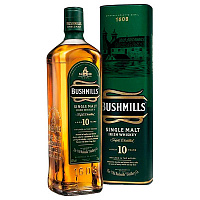 Виски Bushmills 10 Years Old Single Malt in tube 0,7 л фото