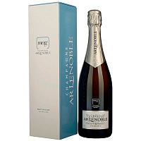 Вино игристое Белое Экстра Брют AR Lenoble Brut Nature Champagne in gift box 2017 0,75 л фото