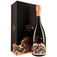 Вино игристое Розовое Брют Piper-Heidsieck Rare Rose Millesime Champagne in gift box 2014 0,75 л фото