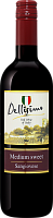 Вино Красное Полусладкое Casa Vinicola Caldirola Dellisimo Sangiovese Rubicone 2021 0,75 л фото