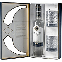 Водка Onegin with 2 glasses in gift box 0,7 л фото