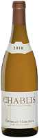 Вино Белое Сухое Tremblay-Marchive Chablis 2023 0,75 л фото