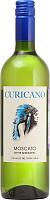 Вино Белое Полусладкое Curicano Moscato 2022 0,75 л фото