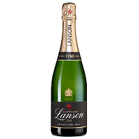 Вино игристое Белое Брют Lanson Black Label Brut Champagne 0,75 л фото