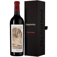 Вино Красное Сухое Simonsig The Garland Stellenbosch in gift box 2018 0,75 л фото