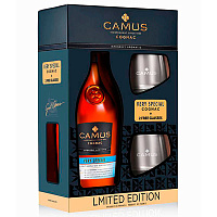 Коньяк Camus Very Special Intensely Aromatic with 2 glasses in gift box 0,7 л фото