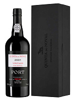Портвейн Quinta do Noval Nacional Vintage in wooden box 2001 0,75 л фото