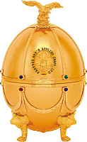 Водка Imperial Collection Faberge Egg Gold in wooden box 0,7 л фото