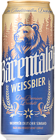 Пиво Светлое Barentaler Weissbier in can 0,5 л фото