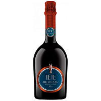 Вино игристое Белое Брют Tete de Cheval Methode Classique Brut 0,75 л фото