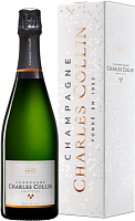 Вино игристое Белое Брют Charles Collin Brut Classique Champagne in gift box 0,75 л фото
