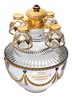 Водка Imperial Collection Faberge Egg Red with dragons in velvet box 0,7 л фото