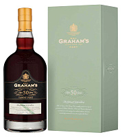 Портвейн Graham's 50 Year Old Tawny in gift box 1983 0,75 л фото