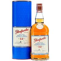 Виски Glenfarclas 12 years old Single Malt Speyside in tube 1 л фото