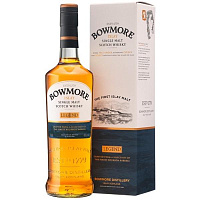 Виски Bowmore Legend Single Malt Islay in gift box 0,7 л фото
