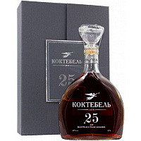 Коньяк Koktebel 25 Years Old in gift box 0,7 л фото
