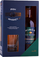 Виски Hinch Distillers Cut with a glass in gift box 0,7 л фото