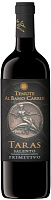 Вино Красное Сухое Tenute Al Bano Carrisi Taras Primitivo Salento 2021 0,75 л фото